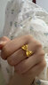 中國(guó)黃金CHINA GOLD在逃公主黃金戒指女足金戒子七夕情人節(jié)禮物送女友老婆生日實(shí)用 京速達(dá)-足金蝴蝶結(jié)戒指-11-12# 曬單實(shí)拍圖