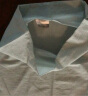 洁丽雅（Grace）纯棉枕套水洗简约风枕头套一对单人枕套48×74cm 蓝细纹 实拍图