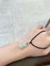 中國黃金（CHINA GOLD）和田玉吊墜葫蘆玉石項鏈男女款情人節實(shí)用生日禮物送媽媽老婆實(shí)用 今/次日達*和田玉葫蘆項鏈【玉珠+黑繩】 曬單實(shí)拍圖