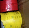 永耐 5s桌面定位標(biāo)識膠帶彩色膠帶劃線白板膠帶窄膠條無痕不干膠定位貼4d廚房6s管理膠帶立裁打版膠帶 黃色 15mm寬*66米長 曬單實拍圖