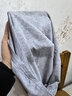 Q21兒童抑菌家居服套裝男女童親膚寶寶睡衣褲親子空調服短袖長褲春夏 淺花灰【兒童款】 110 曬單實拍圖