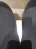 浪莎（LangSha）保暖棉褲女高腰打底褲外穿秋冬加絨加厚小腳褲修身直筒保暖褲子女 純棉百搭黑色-加絨加厚 L [建議95-115斤] 曬單實(shí)拍圖