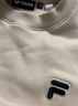 FILA FUSION斐樂(lè )潮牌情侶款套頭衛衣2025冬寬松加絨針織上衣 曬單實(shí)拍圖