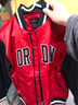 NIKE JORDAN 耐克AJ童裝男童梭織夾克春秋拼色時尚兒童上衣外套 杰斯特紅 150 /72 【建議身高140-152cm】 曬單實拍圖