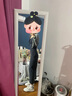 妙奕嘉吊帶碎花連衣裙女純欲裙子夏天女裝夏季新款氣質(zhì)女神范長(zhǎng)裙顯瘦 長(zhǎng)款V領(lǐng)小碎花吊帶裙【藏青色】 L 曬單實(shí)拍圖
