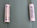 松下（Panasonic）三洋愛樂普白色充電電池 eneloop高性能鎳氫充電套裝 標準\急速\智能充電器 BK-3MCCA BK-4MCCA 白色5號4節(jié)國產(chǎn)電池（無包裝拆賣）+送收納盒 曬單實拍圖