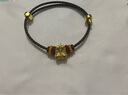 明牌珠寶 足金生肖虎年吉祥物花絲布老虎黃金轉(zhuǎn)運(yùn)珠AFE0001工費(fèi)200 足金轉(zhuǎn)運(yùn)珠 約2.54克 曬單實(shí)拍圖