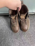 公牛世家馬丁靴男鞋春夏季新款中高幫皮鞋子男士厚底增高休閑復古工裝靴男 棕色【四季款單鞋】GN124101382 41 標準運動(dòng)碼 曬單實(shí)拍圖