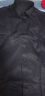 啄木鸟（TUCANO）衬衫男夏季短袖衬衣商务休闲时尚纯色百搭休闲男装 黑色 XL 实拍图