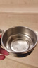 GOTP鳥(niǎo)食罐鸚鵡食盒防啃咬不銹鋼鐵碗食槽八哥食杯鷯哥鳥(niǎo)喂食器 大號鳥(niǎo)食罐（直徑10cm） 【雙墊片固定分離款】 曬單實(shí)拍圖