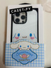 CASETIFY 三麗鷗家族-Cinamoroll 大耳狗x CASETiFY聯(lián)名 大耳狗可愛(ài)大頭照 適用于iPhone16/15 Pro/Max手機 透明黑框 iPhone 16 Pro Max 曬單實(shí)拍圖