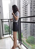 彩木夏高腰皮短褲女2024年新款秋冬季a字春顯瘦pu闊腿外穿黑色打底靴褲 黑色 M (160) 100-110斤 曬單實(shí)拍圖
