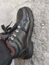 FSAT冬季保暖鋼包頭勞保鞋男女加絨棉鞋防砸防刺鋼板工地防水工作皮鞋 冬季棉鞋（高幫連舌） 38 曬單實(shí)拍圖