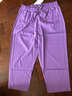 銅牛設計師系列居家夏季七分女居家下裝七分褲女VK149 淺紫色 XL (175/100) 曬單實(shí)拍圖