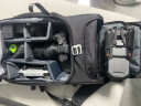 普乐威相机包摄影包双肩相机包佳能尼康单反包防水无人机背包硬壳防撞便携相机包 宝石黑 实拍图