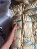 貝肽斯嬰兒衣服寶寶連體衣保暖外出棉服冬季加絨加厚夾棉連帽哈衣 黃色長(cháng)頸鹿 90 曬單實(shí)拍圖