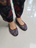 頤福元老北京布鞋女夏季媽媽網(wǎng)鞋軟底舒適休閑透氣老人鞋輕便奶奶網(wǎng)布鞋 紅色 (偏大請選小一碼) 38 曬單實(shí)拍圖