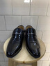 老爺車(chē)皮鞋男真皮秋冬加絨商務(wù)正裝內增高男士皮鞋漆皮男鞋尖頭德比鞋 0766黑色平跟[單鞋款] 41 曬單實(shí)拍圖