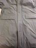 皮爾卡丹（pierre cardin）輕薄羽絨服男士中長(zhǎng)款商務(wù)休閑簡(jiǎn)約中年爸爸防風(fēng)連帽保暖鴨絨外套 灰色 6629972羽絨服 170/M 曬單實(shí)拍圖