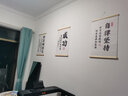 目送勵志文字掛畫 學習很苦堅持很酷木質(zhì)書法卷軸畫激勵學生裝飾字畫 努力的意義 【特大號】掛軸畫 寬40*高60cm 曬單實拍圖