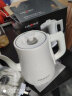 金灶（KAMJOVE） 茶艺专用泡茶烧水壶优雅长嘴电热水壶随手泡开水壶自动断电热水壶煮水壶家用1L T-93（象牙白色） 实拍图
