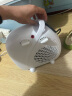 奥克斯（AUX）暖风机取暖器办公室电暖气家用节能台式电暖器热风机200A2 奶白色-双温控【过热保护+智能恒温】 实拍图