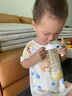 咪小兔適配貝親直飲吸管奶瓶配件離乳奶嘴直吸杯蓋奶嘴鴨嘴水杯蓋 新款公仔直飲杯蓋-象牙白 12個月 曬單實(shí)拍圖