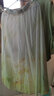 凱戀中式漢服套裝裙女中國風(fēng)刺繡盤扣上衣東方簡奢風(fēng)改良旗袍唐裝P749 綠色套裝 XL 曬單實拍圖
