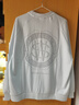 卡爾美（KELME） × WIND AND SEA 潮牌聯(lián)名款圓領(lǐng)衛(wèi)衣男秋季新款磨毛套頭衫 高級(jí)灰 L 曬單實(shí)拍圖