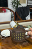 覓陶廣西欽州坭興陶茶壺 徐小鋒純全手工茶具井欄壺普洱泡茶壺220ml 井欄茶壺 曬單實(shí)拍圖