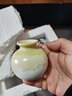 小花瓶復古景德鎮(zhèn)簡約陶瓷工藝品迷你桌面ins風插花日式居家美器  精品全釉08 曬單實拍圖