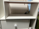 赛杉桌上书架桌面置物架办公收纳架书桌学习桌多层小层架分层架子 简约暖白可伸缩30-60CM 实拍图
