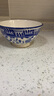 景德鎮(zhèn)中式飯碗 10個裝5英寸家用陶瓷碗套裝高腳碗防燙中式米飯碗景德鎮(zhèn)釉下彩碗 青花溢彩5英寸高腳10碗送10筷 曬單實拍圖