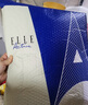 ELLE ACTIVE全棉簡(jiǎn)約百搭短袖T恤女時(shí)尚條紋氣質(zhì)修身顯瘦休閑透氣圓領(lǐng)上衣 白色 2XL 曬單實(shí)拍圖