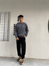 JEEP SPIRIT2025新款休閑褲男士衛(wèi)褲夏季薄款加大碼寬松男生百搭運動男款褲子 K005黑色. 薄款 XL 【體重130-150斤】 曬單實拍圖