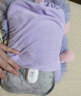 暖忆（nuanye）充电热水袋暖手宝电暖宝暖水袋卡通毛绒套装可拆洗紫色 实拍图