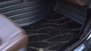 怡發(fā)適用于奔馳E300L/C260L/A200L/GLC/GLE/GLB/GLA汽車腳墊大全包圍 雙層（黑色+舒纖絲） 曬單實(shí)拍圖