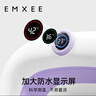 嫚熙（EMXEE）嬰兒感溫折疊浴盆洗澡盆新生兒幼兒用沐浴桶大號家用兒童 羅曼紫 曬單實(shí)拍圖