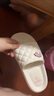 細細條（XIXITIAO）踩屎感臥室拖鞋軟萌可愛(ài)Hello Kitty涼拖防滑EVA軟底居家鞋女夏 美樂(lè )蒂奶油白 38-39 曬單實(shí)拍圖