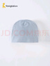 童泰（TONGTAI）嬰兒帽子0-6月初生寶寶胎帽新生兒護(hù)囟門防風(fēng)帽滿月針織帽 藍(lán)色 38-44cm 曬單實(shí)拍圖