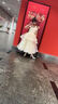apfelbaum女童禮服公主裙洋氣蓬蓬紗鋼琴演奏禮服兒童高端主持人晚禮服走秀 香檳色長(zhǎng)款無(wú)袖 130cm 曬單實(shí)拍圖