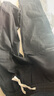 吉普（JEEP）工裝褲男夏季休閑褲子男士寬松潮流百搭直筒男褲 黑色 3XL 曬單實拍圖