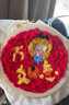 云創(chuàng)典 戳戳繡手工繡diy毛線刺繡戳戳樂戳戳繡針材料包 萬柿如意(簡單戳筆+繡繃+視頻) 不含三角架 曬單實拍圖