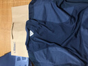 NOTHOMMEBLUE藍(lán)岐夏季新款運(yùn)動(dòng)透氣T恤涼感抗菌短袖男 藏青拼色 L 曬單實(shí)拍圖