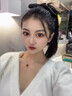 RXO四葉草項鏈女輕奢小眾高級感女生幸運項鏈520禮物送老婆送女友 玫瑰金色黑瑪瑙-520禮物送女友 曬單實(shí)拍圖