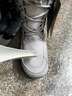 哈爾濱雪地靴女防水防滑零下40度保暖加絨加厚冬戶(hù)外滑雪東北棉鞋 氣質(zhì)灰穿厚襪拍大1碼 37 曬單實(shí)拍圖