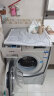 爽威 洗衣机罩滚筒洗衣机通用防水防晒防尘盖 适用海尔米家小天鹅美的松下西门子7-12公斤 银色 XG20 实拍图