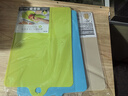 Inomat 日本創(chuàng)意水果砧板塑料樹脂軟切菜砧板 超薄廚房切菜板 分類可彎曲菜板 米色 曬單實(shí)拍圖