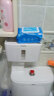 意可可（ecoco） 吸盘式卫生间纸巾盒厕纸盒免打孔厕所纸巾架浴室置物架防水抽纸盒卷纸筒 简约白 实拍图