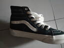 VANS范斯官方 SK8-Hi Tapered輕質(zhì)黑男鞋女鞋帆布鞋 黑色 36.5  曬單實(shí)拍圖